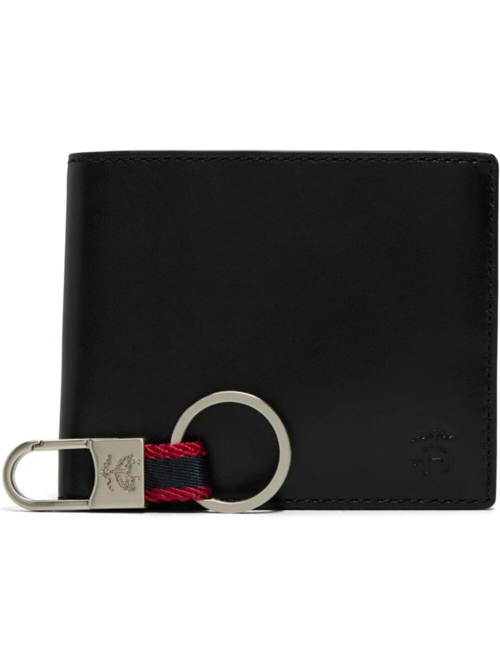 Men's Leather Bi-Fold Wallet & Keychain Gift Set | Stylish & Durable Accessory